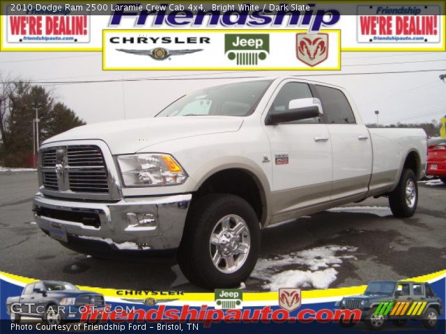 2010 Dodge Ram 2500 Laramie Crew Cab 4x4 in Bright White