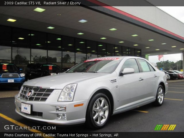 2009 Cadillac STS V8 in Radiant Silver