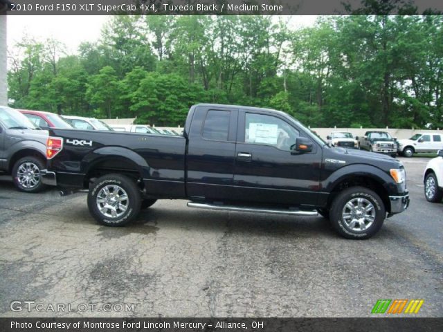 2010 Ford F150 XLT SuperCab 4x4 in Tuxedo Black