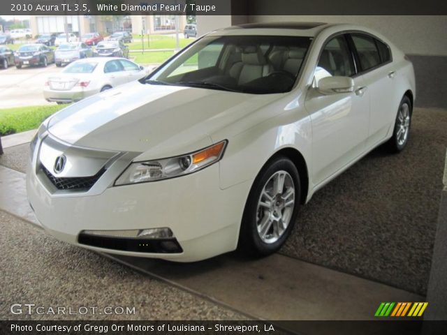 2010 Acura TL 3.5 in White Diamond Pearl