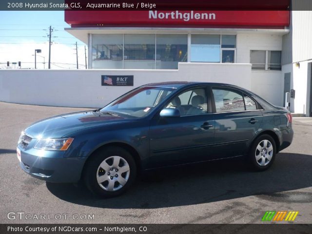 2008 Hyundai Sonata GLS in Aquamarine Blue