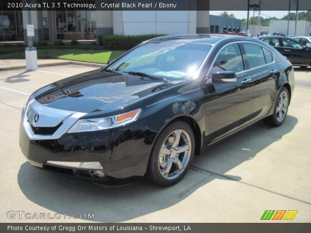 2010 Acura TL 3.5 Technology in Crystal Black Pearl