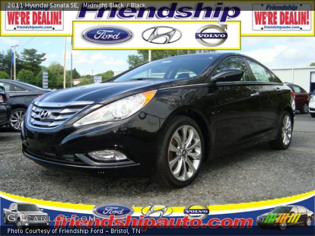 2011 Hyundai Sonata SE in Midnight Black