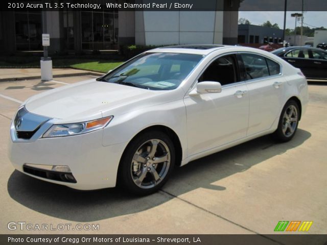 2010 Acura TL 3.5 Technology in White Diamond Pearl