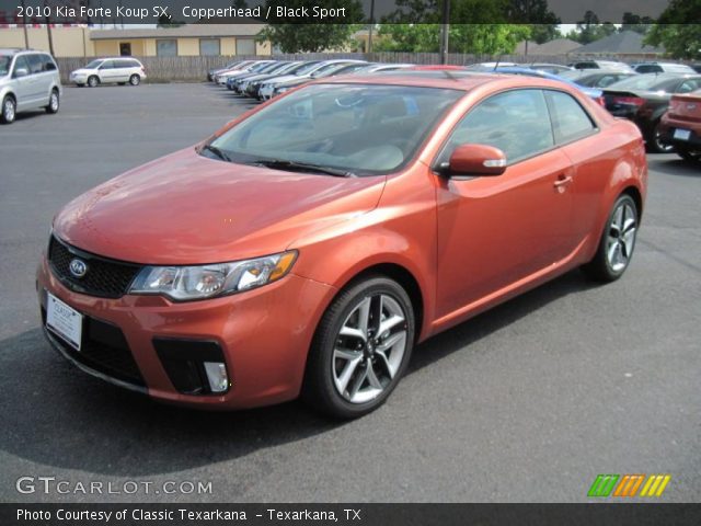 2010 Kia Forte Koup SX in Copperhead