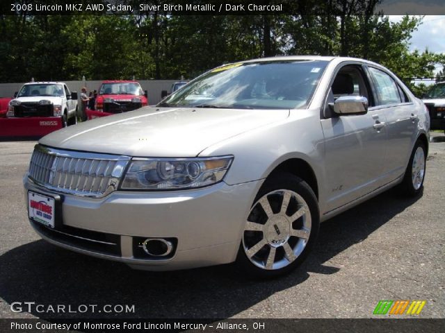2008 Lincoln MKZ AWD Sedan in Silver Birch Metallic
