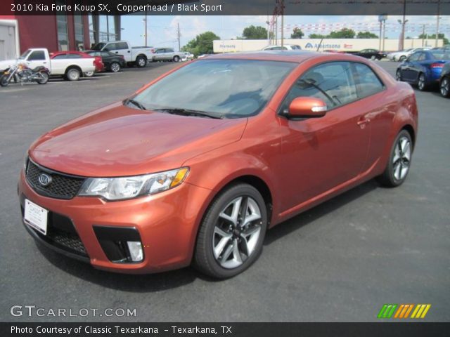 2010 Kia Forte Koup SX in Copperhead