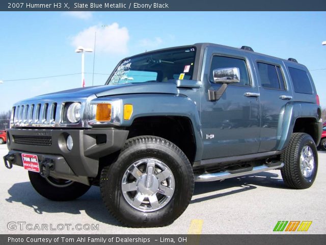2007 Hummer H3 X in Slate Blue Metallic