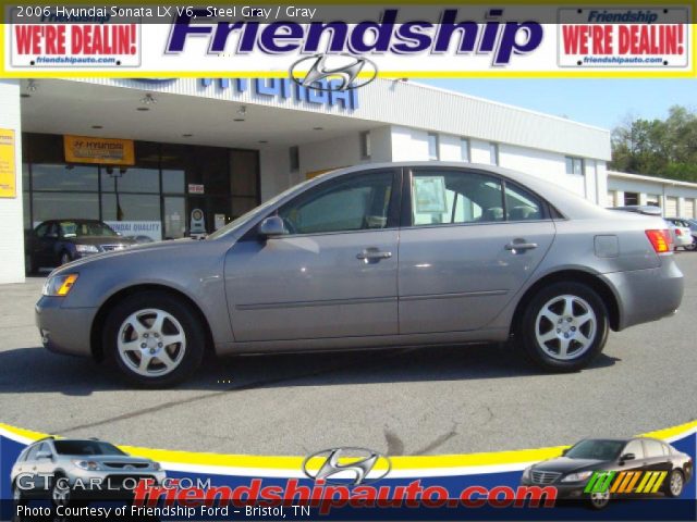 2006 Hyundai Sonata LX V6 in Steel Gray