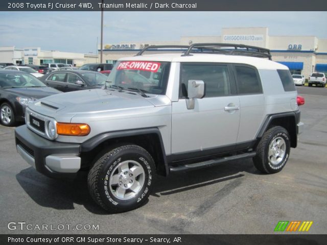 2008 Toyota FJ Cruiser 4WD in Titanium Metallic