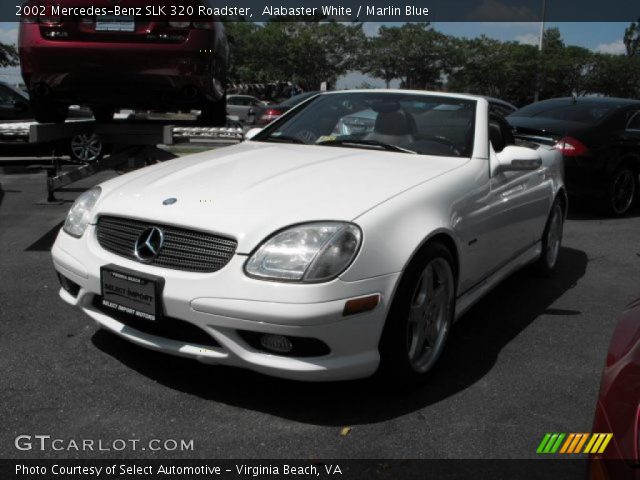 2002 Mercedes-Benz SLK 320 Roadster in Alabaster White