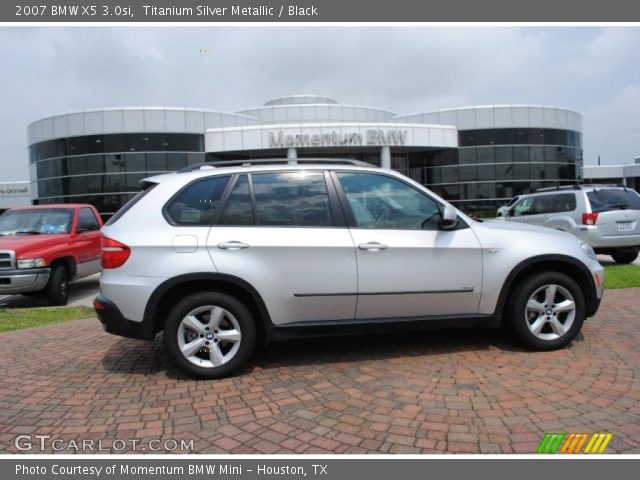 2007 BMW X5 3.0si in Titanium Silver Metallic