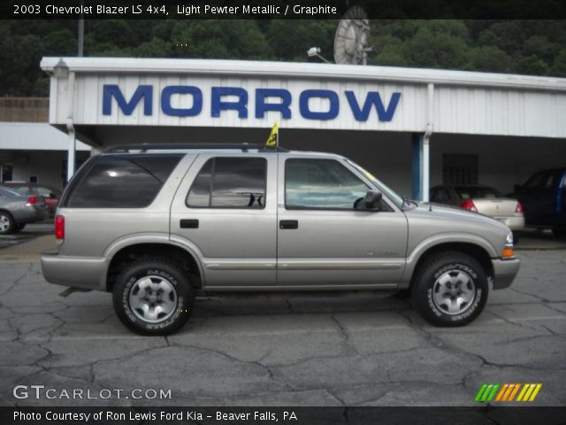 2003 Chevrolet Blazer LS 4x4 in Light Pewter Metallic