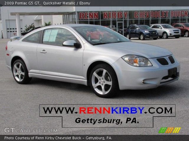 2009 Pontiac G5 GT in Quicksilver Metallic