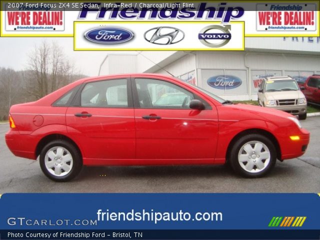2007 Ford Focus ZX4 SE Sedan in Infra-Red