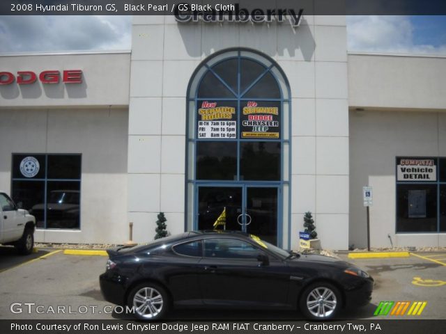 2008 Hyundai Tiburon GS in Black Pearl