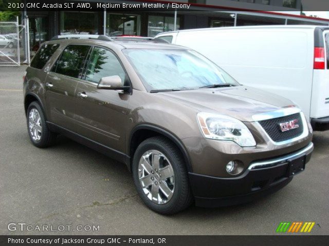 2010 GMC Acadia SLT AWD in Medium Brown Metallic