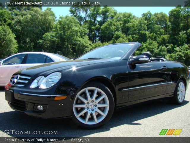 2007 Mercedes-Benz CLK 350 Cabriolet in Black
