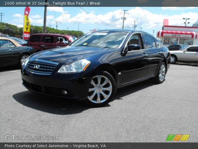 2006 Infiniti M 35 Sedan in Twilight Blue Pearl