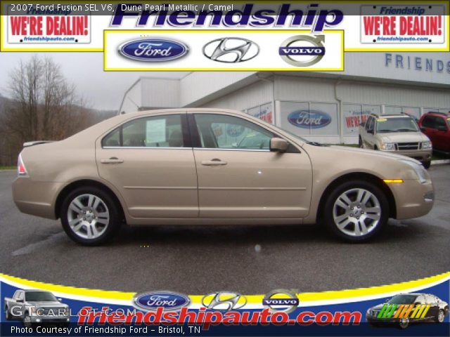 2007 Ford Fusion SEL V6 in Dune Pearl Metallic