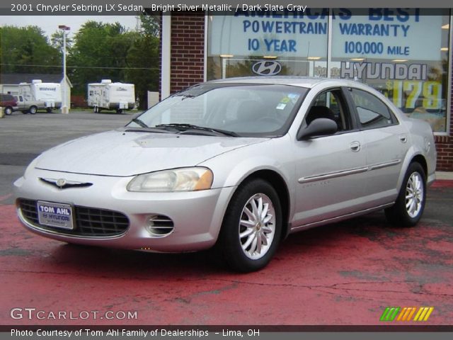 2001 Chrysler Sebring LX Sedan in Bright Silver Metallic