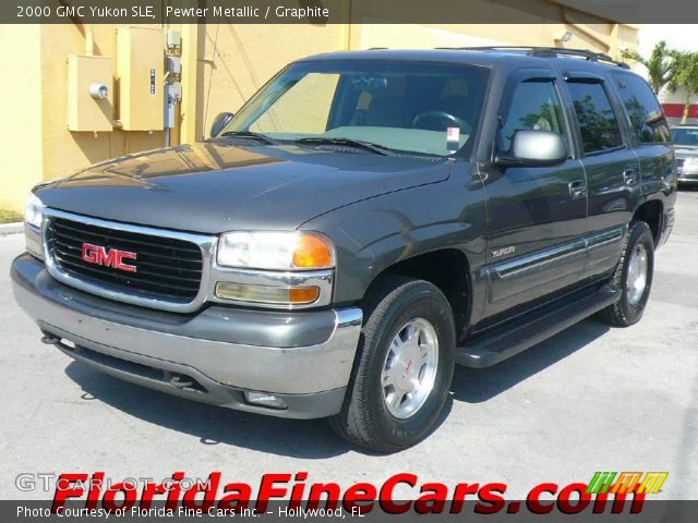 2000 GMC Yukon SLE in Pewter Metallic