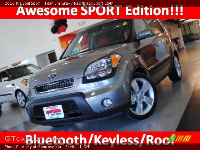 2010 Kia Soul Sport in Titanium Gray