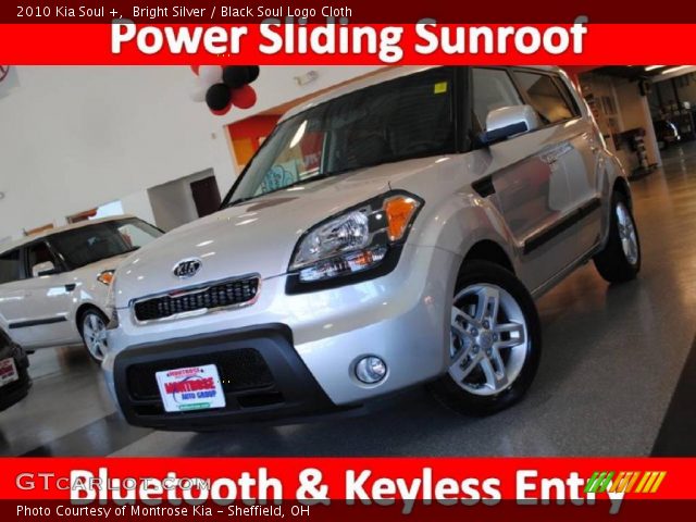2010 Kia Soul + in Bright Silver