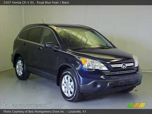 2007 Honda CR-V EX in Royal Blue Pearl