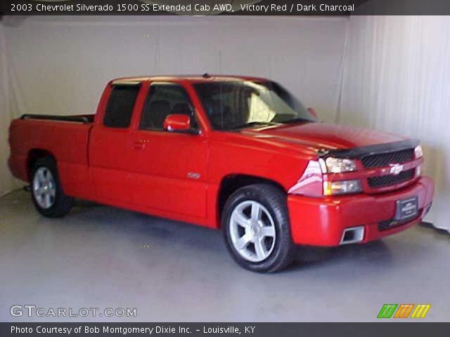 2003 Chevrolet Silverado 1500 SS Extended Cab AWD in Victory Red