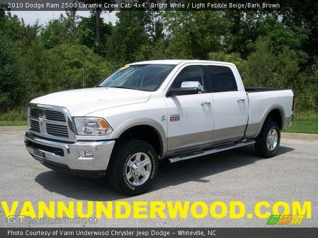2010 Dodge Ram 2500 Laramie Crew Cab 4x4 in Bright White