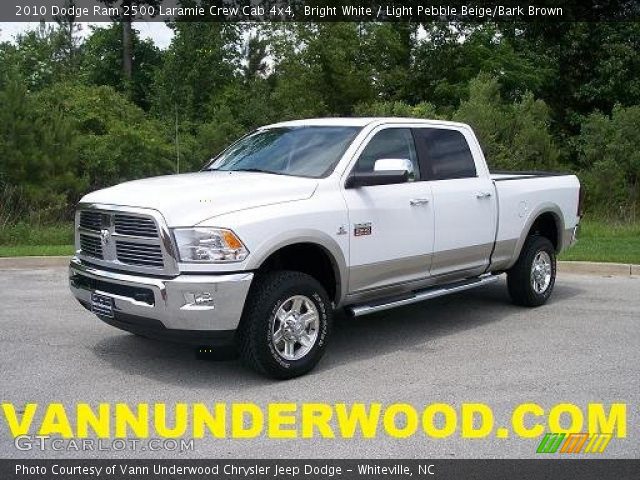 2010 Dodge Ram 2500 Laramie Crew Cab 4x4 in Bright White