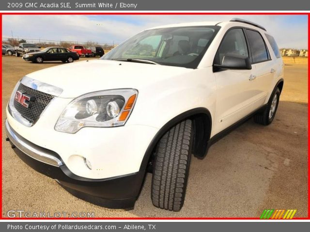 2009 GMC Acadia SLE in Summit White