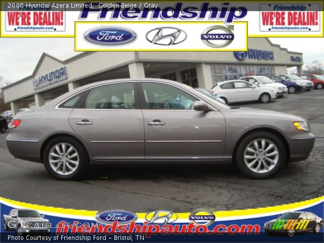 2008 Hyundai Azera Limited in Golden Beige