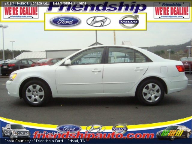 2010 Hyundai Sonata GLS in Pearl White