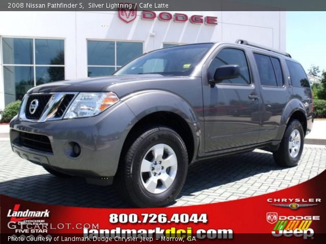 2008 Nissan Pathfinder S in Silver Lightning