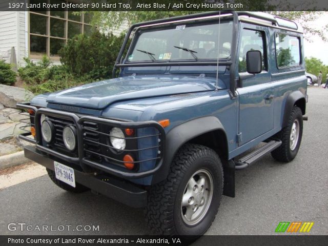 1997 Land Rover Defender 90 Hard Top in Aries Blue