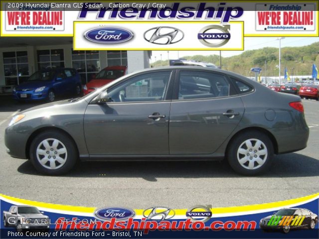 2009 Hyundai Elantra GLS Sedan in Carbon Gray