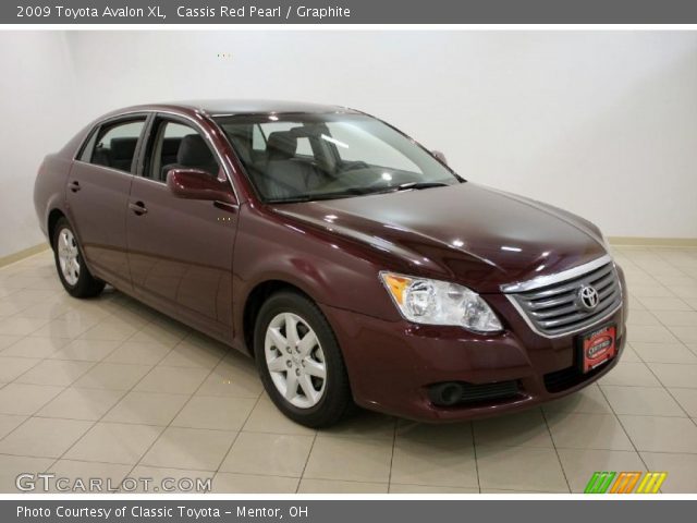 2009 Toyota Avalon XL in Cassis Red Pearl