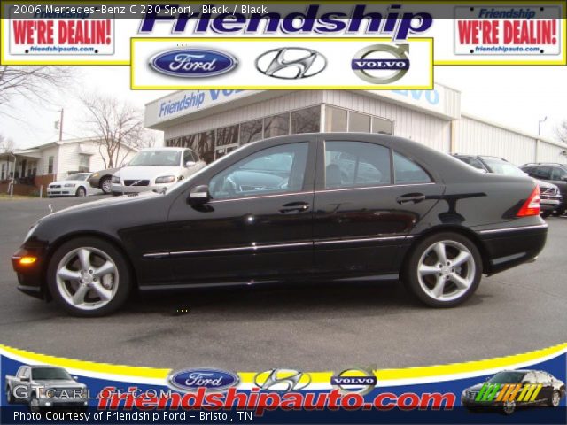 2006 Mercedes-Benz C 230 Sport in Black