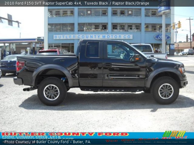 2010 Ford F150 SVT Raptor SuperCab 4x4 in Tuxedo Black