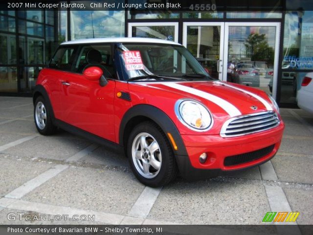 2007 Mini Cooper Hardtop in Chili Red