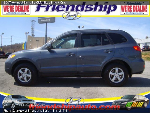 2007 Hyundai Santa Fe GLS in Slate Blue