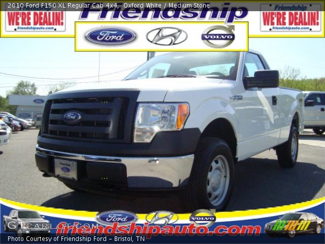 2010 Ford F150 XL Regular Cab 4x4 in Oxford White