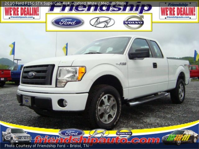 2010 Ford F150 STX SuperCab 4x4 in Oxford White