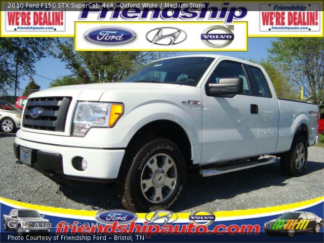 2010 Ford F150 STX SuperCab 4x4 in Oxford White