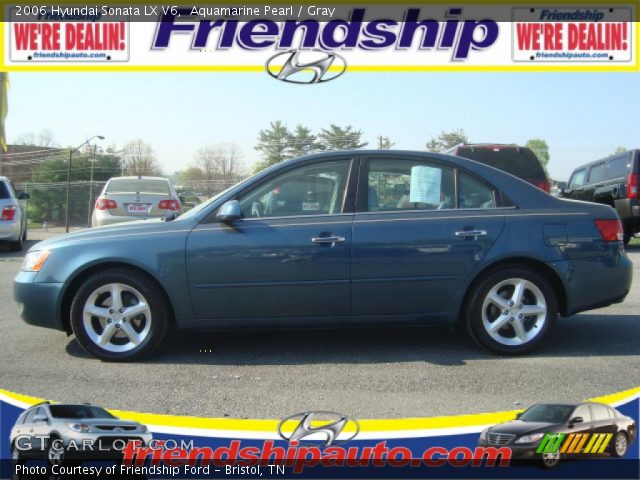 2006 Hyundai Sonata LX V6 in Aquamarine Pearl
