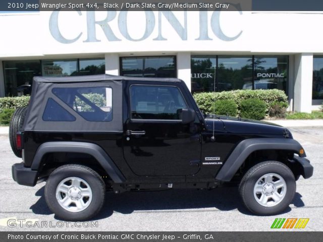 2010 Jeep Wrangler Sport 4x4 in Black