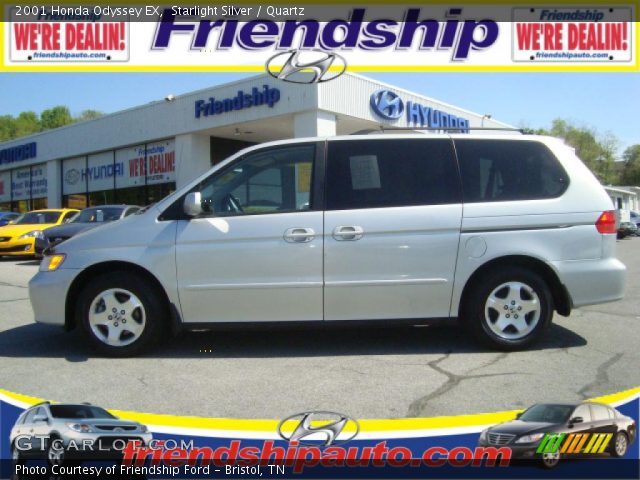 2001 Honda Odyssey EX in Starlight Silver