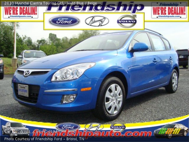 2010 Hyundai Elantra Touring GLS in Vivid Blue